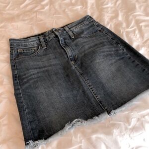 Just Black denim skirt